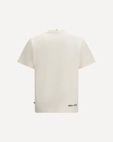 Stretch cotton jersey T-shirt - WHITE | Base Blu