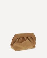 Bios suede Handbag - BEIGE | Base Blu