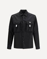 Camicia Re-Nylon - NERO | Base Blu