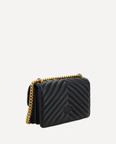 Mini Love Shoulder Bag - BLACK | Base Blu