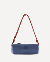 Embroidered logo Shoulder Bag - BLUE | Base Blu