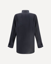 Camicia in lino - NERO | Base Blu