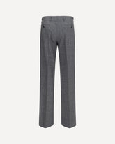 Tailored cotton blend Pants - GREY | Base Blu