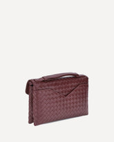 Knot Lock Shoulder Bag - BORDEAUX | Base Blu