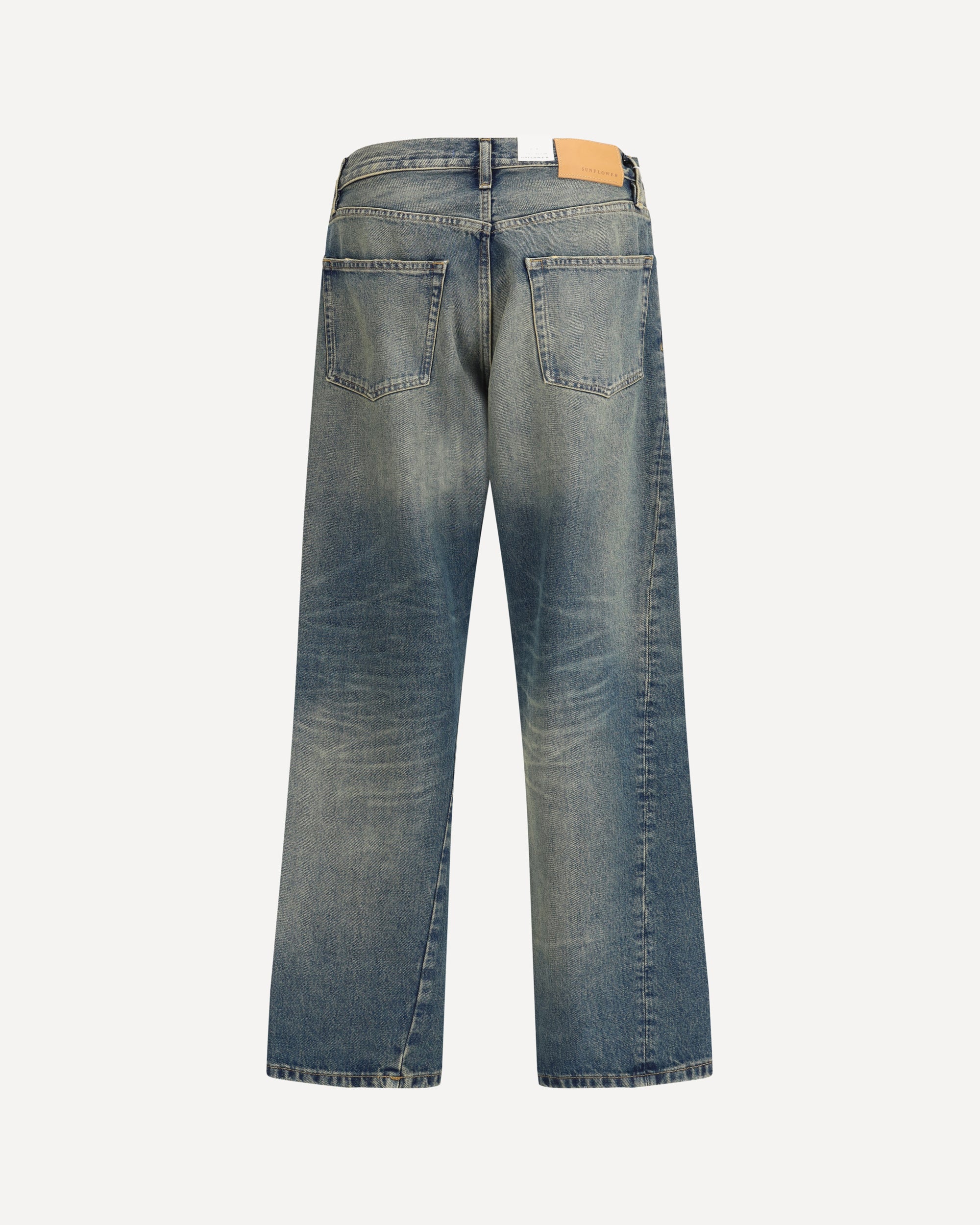 SUNFLOWER Wide Twist Jeans BLUE | Base Blu
