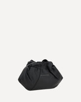 Leather Handbag - BLACK | Base Blu