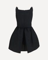 Sunday cotton mini Dress - BLACK | Base Blu