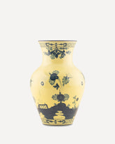 Oriente Italiano Collection Ming porcelain Vase - YELLOW | Base Blu