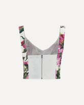 Floral bustier Top - MULTICOLOUR | Base Blu