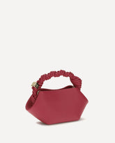 Bou Handbag in grained leather - RED | Base Blu