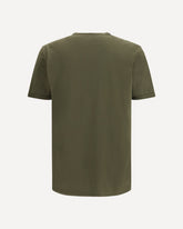 T-shirt con patch logo - VERDE | Base Blu
