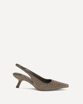 City Slingback Heels - BROWN | Base Blu