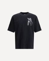 Monkey business T-shirt - BLACK | Base Blu