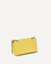 GG Marmont mini Shoulder Bag - YELLOW | Base Blu
