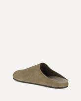 Suede Hudson Mules - BEIGE | Base Blu