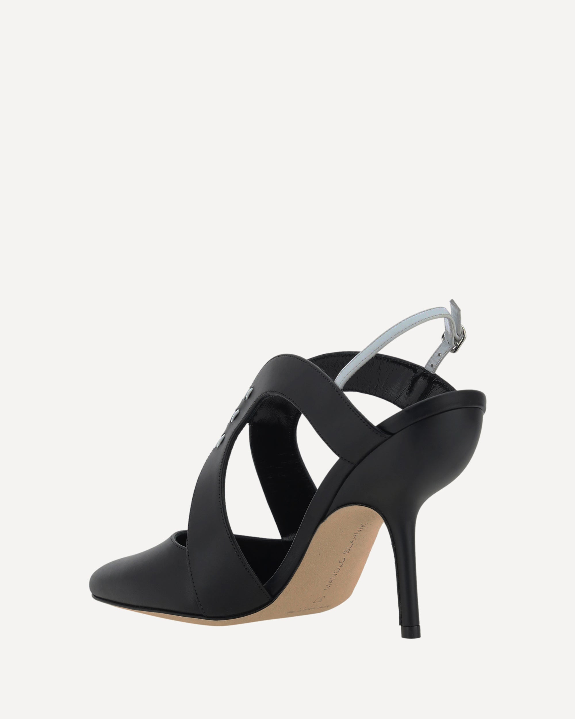 MANOLO BLAHNIK Jijara Pumps BLACK | Base Blu