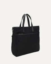 Borsa Tote logata - NERO | Base Blu