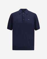 Virgin wool polo Sweater - BLUE | Base Blu