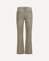 70’s Cut Lume Wash Jeans - KHAKI  | Base Blu