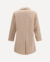 Teddy Coat - BEIGE | Base Blu