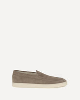 Suede Loafers - GREY | Base Blu