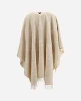 Poncho in cashmere - BEIGE | Base Blu
