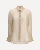 Organza Shirt - CREAM | Base Blu