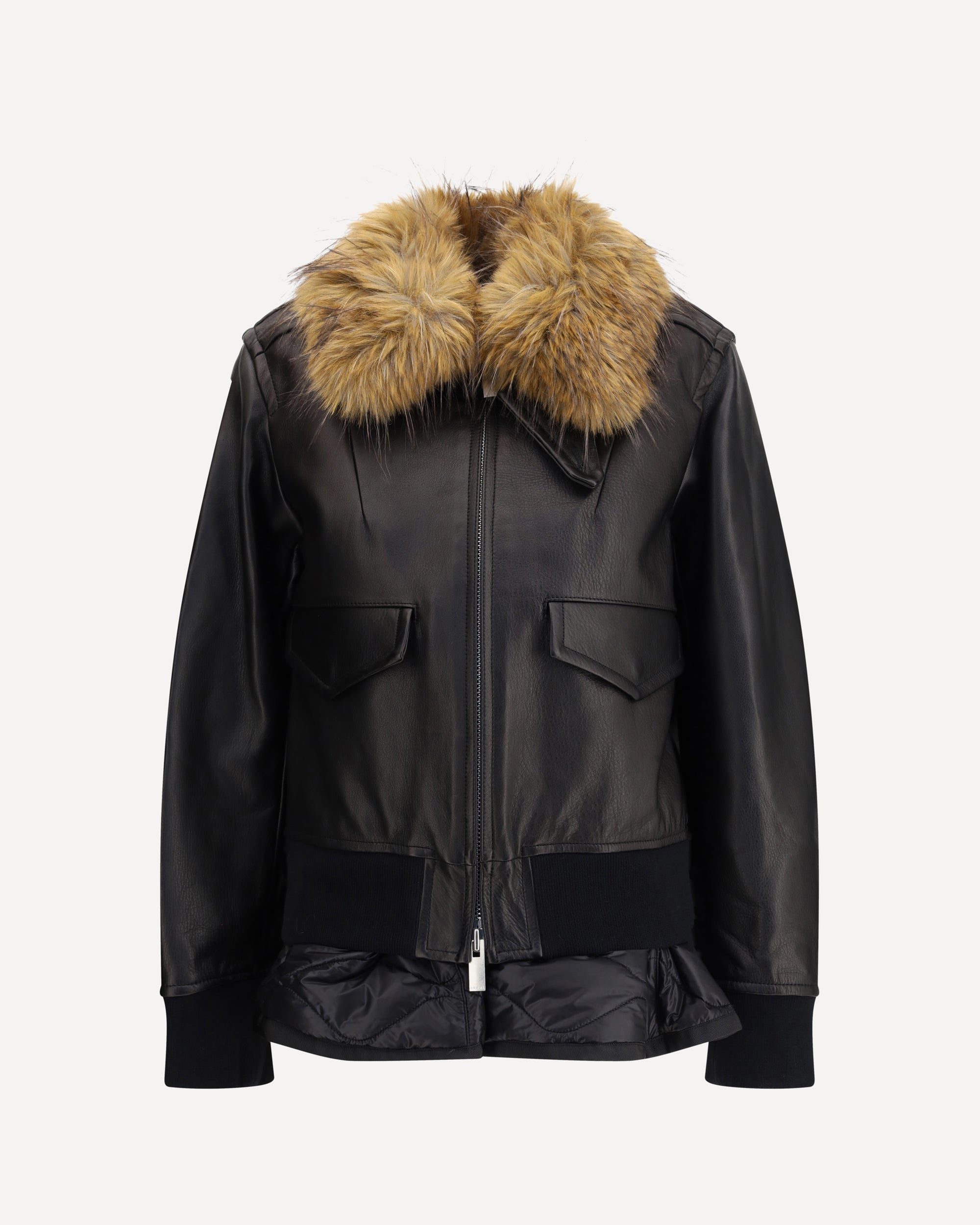 ☆美品☆ miesrohe mash leather jacket sacai ☆美品☆ miesrohe mash leather jacket sacai