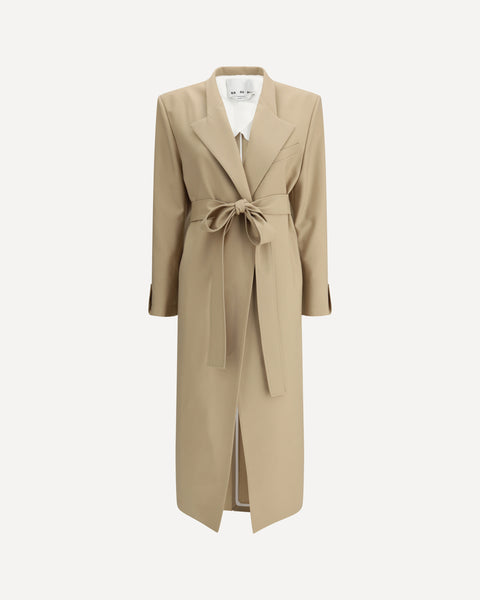 prologue　Service Coat ベージュ Trench Coat | UNIQLO US