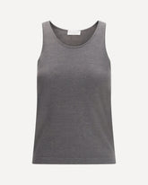 Sparkling knit Tank Top - GREY | Base Blu