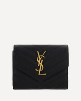 Cassandre Matelassé Wallet - BLACK | Base Blu