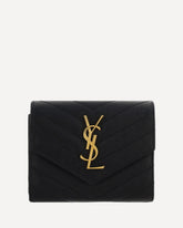 Cassandre Matelassé Wallet - BLACK | Base Blu