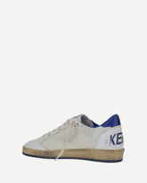 Ball Star Sneakers - WHITE | Base Blu