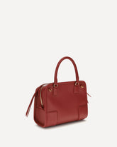 Borsa a Mano Amazona 180 piccola in pelle di vitello - ROSSO | Base Blu