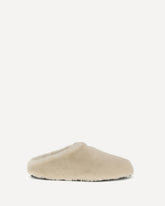 Fur Mules - CREAM | Base Blu