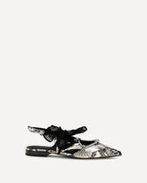 Python-print Gianira Ballerinas - MULTICOLOUR | Base Blu