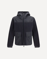 Polartec® Hooded Zip-Up Sweatshirt - BLACK | Base Blu