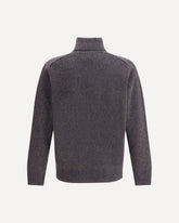 Virgin wool turtleneck Sweater - MULTICOLOUR | Base Blu