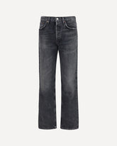Vintage straight-leg Jeans - GREY | Base Blu