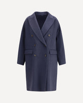 Cappotto in cashmere  - BLU | Base Blu