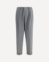 Baggy elastic Pants - GREY | Base Blu