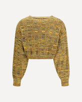 Groove crop Sweater - MULTICOLOUR | Base Blu