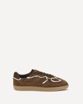 Sneakers TB.490 Rife in suede - MARRONE | Base Blu