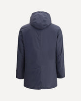 Hooded Down Jacket - BLUE | Base Blu