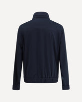 Water-repellent Jacket with removable hood - BLUE | Base Blu