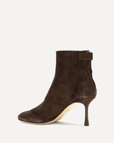 Stivaletti in suede - MARRONE | Base Blu