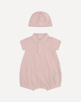 Baby GG cotton two-piece gift Set - PINK | Base Blu