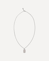 Collana con pendente  - ARGENTO | Base Blu