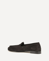 Silenzio Intrecciato Loafers - BROWN | Base Blu