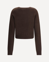 Cashmere Bad Romance Sweater - BROWN | Base Blu